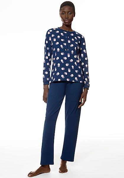 Mey Schlafanzug "Scribbled Dots" 2 Stk. tlg., Baumwolle, modern, bequem, ge günstig online kaufen