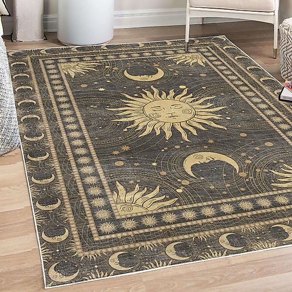 Abakuhaus Teppich Dekorativer Teppich für Wohnzimmer günstig online kaufen
