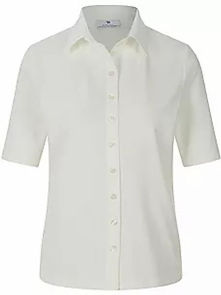 Jersey-Bluse 1/2-Arm Peter Hahn weiss günstig online kaufen