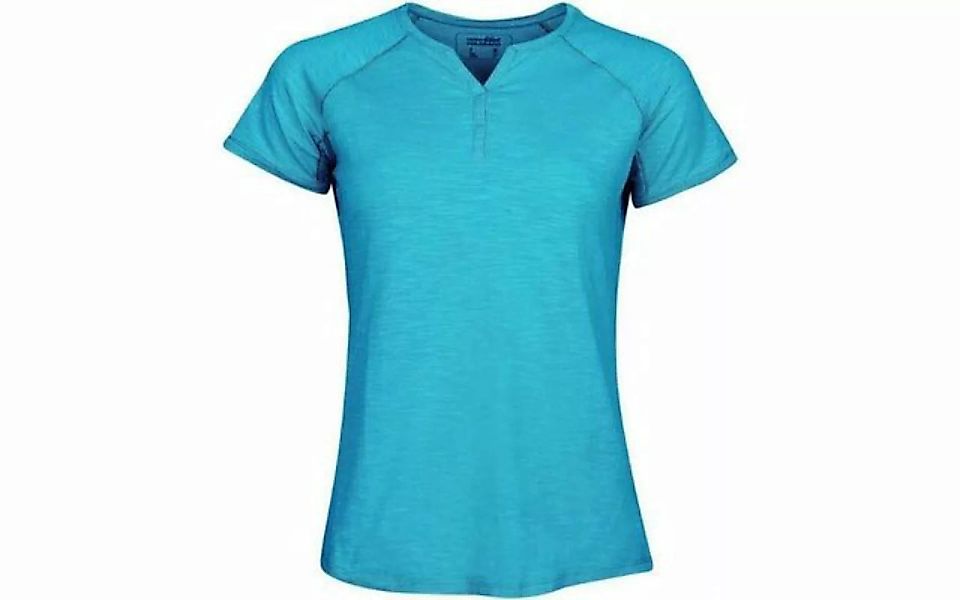 High Colorado Kurzarmshirt BEA-L, Ladies Henley Shirt,türkis günstig online kaufen