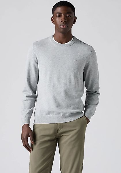 Levis Rundhalspullover "LIGHTWEIGHT HM SWEATER" Feingerippte Abschlüsse günstig online kaufen