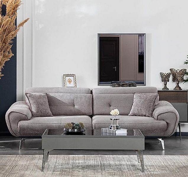 Xlmoebel Sofa Luxuriöse Wohnzimmermöbel aus Italien - Designer-Sofa Dreisit günstig online kaufen