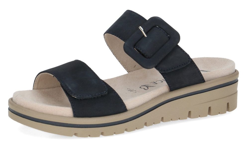 Caprice Pantolette, Keilabsatz, Bequemschuh, Schlüpfschuh mit Zierschnalle, günstig online kaufen