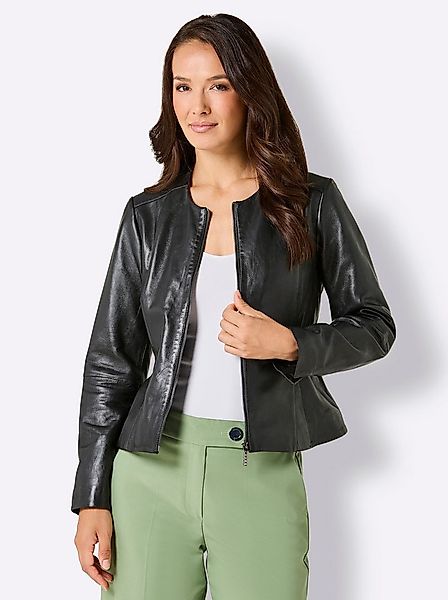 Mainpol Blusenblazer Lederblazer . günstig online kaufen