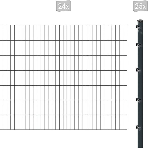 Arvotec Einstabmattenzaun "ESSENTIAL 140 zum Aufschrauben", Zaunhöhe 140 cm günstig online kaufen