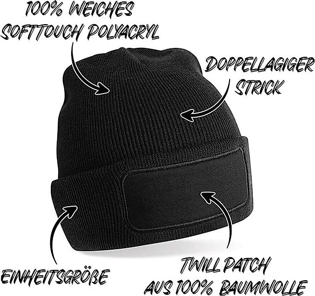 Herzbotschaft Beanie Strickmütze mit Spruch HAMMERSBALD günstig online kaufen