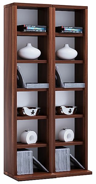 VCM Media-Regal "VCM Holz CD DVD Stand Regal  CD Regal mit Platz für 204 CD günstig online kaufen