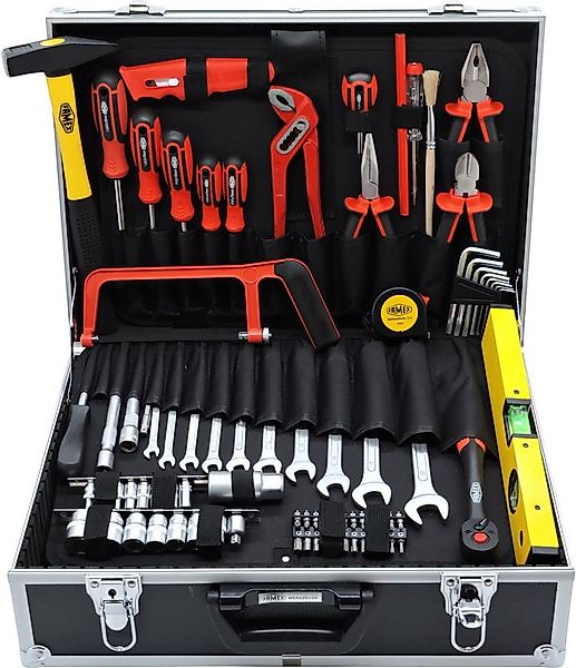 FAMEX Werkzeugset 759-62 Werkzeugkoffer, (Werkzeugkiste), abschließbar, CV- günstig online kaufen