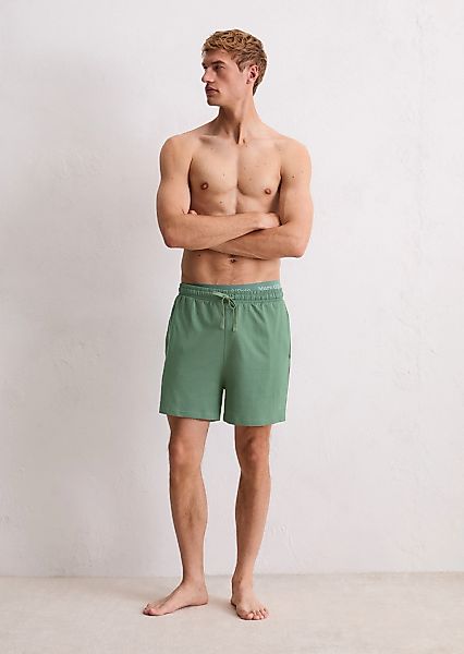 Marc OPolo Relaxshorts "Mix & Match Cotton" mit seitlichen Taschen, Bindeba günstig online kaufen