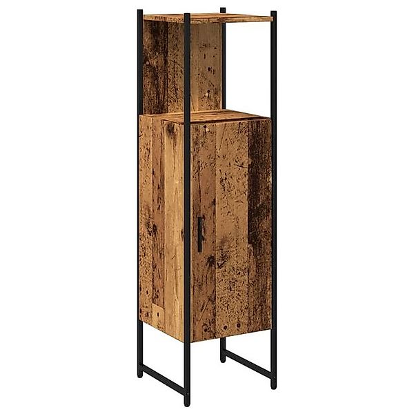 vidaXL Mehrzweckschrank Badezimmerschrank Schrank Nischenschrank Altholz-Op günstig online kaufen