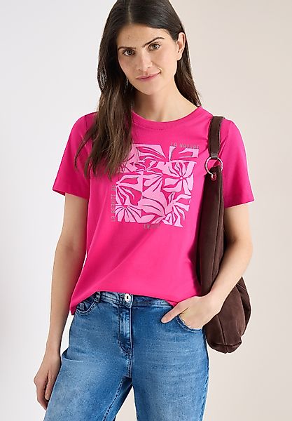 Cecil T-Shirt aus reiner Baumwolle günstig online kaufen