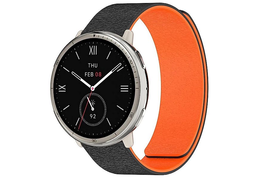 Wigento Smartwatch-Armband Für Amazfit Active 2 / Active 2 Square Silikon M günstig online kaufen