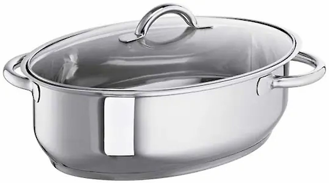 SCHULTE-UFER Bräter Edelstahl 1 Stk. tlg. Induktion günstig online kaufen