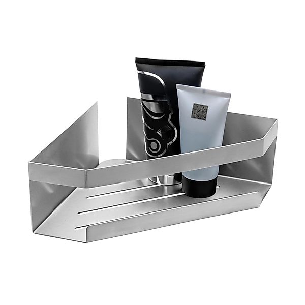 SCHÖNER WOHNEN-Kollektion Eckregal »Meleto«, Eckablage aus Edelstahl fürs B günstig online kaufen