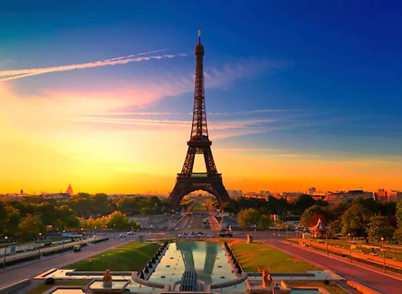 Papermoon Fototapete »Paris Eiffel Tower« günstig online kaufen