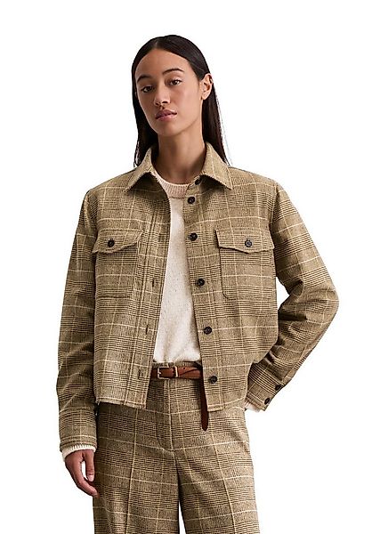 Marc O'Polo Kurzjacke mit Glencheck-Karo günstig online kaufen