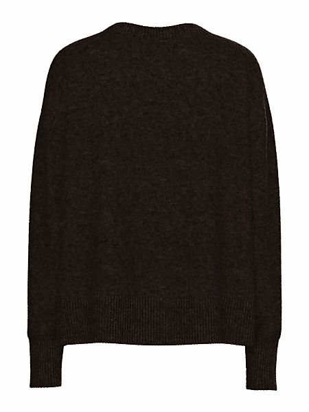 pieces Strickpullover "PCMALOU LS O-NECK CUTLINE KNIT NOOS BC" günstig online kaufen