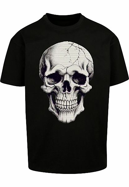 Merchcode T-Shirt "Merchcode Halloween - Skull Tee" 1 Stk. tlg. günstig online kaufen
