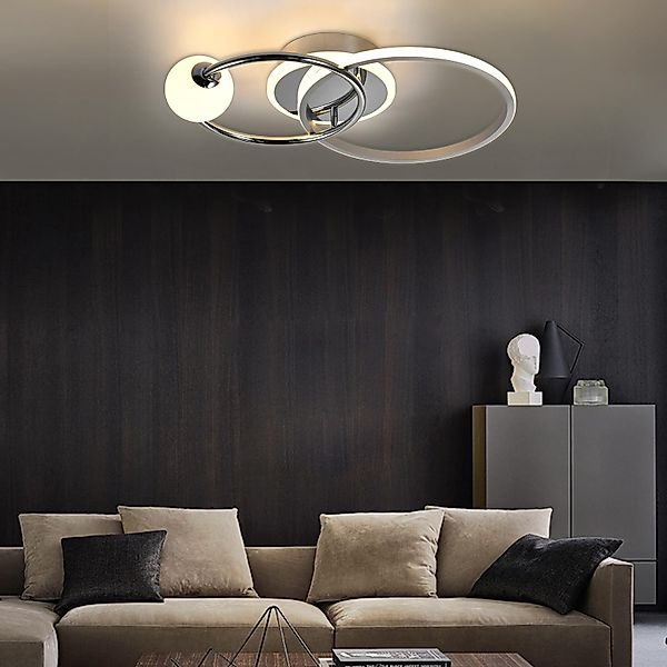 LQWELL Deckenleuchte LED Deckenlampe, Schlafzimmerlampe, 14W, günstig online kaufen