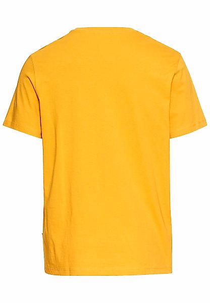 camel active T-Shirt mit Logo-Stickerei günstig online kaufen