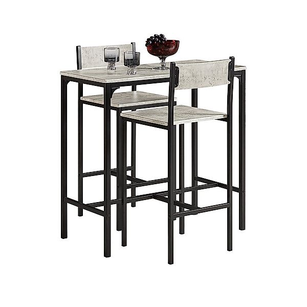 SoBuy Bartisch OGT03, Bartisch Set 3-teilig günstig online kaufen