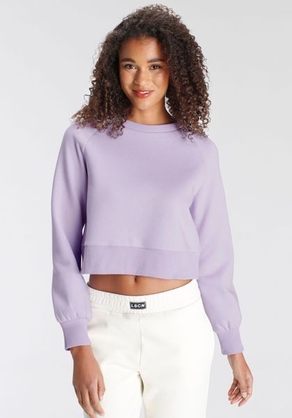 LSCN by LASCANA Sweatshirt mit Ziernähten, günstig online kaufen