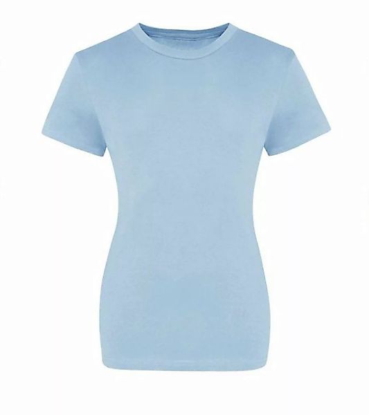 JustTs Rundhalsshirt Just Ts Damen T-Shirt Oberteil Kurzarm Tshirt Baumwoll günstig online kaufen