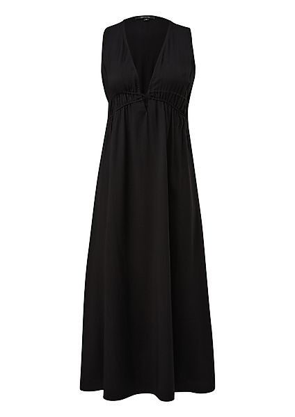 Comma Maxikleid Kleid mit elastischem Bund günstig online kaufen