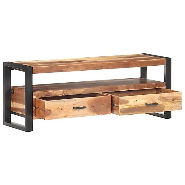 Tv-schrank 120x35x45 Cm Massivholz Mit Palisander-finish günstig online kaufen