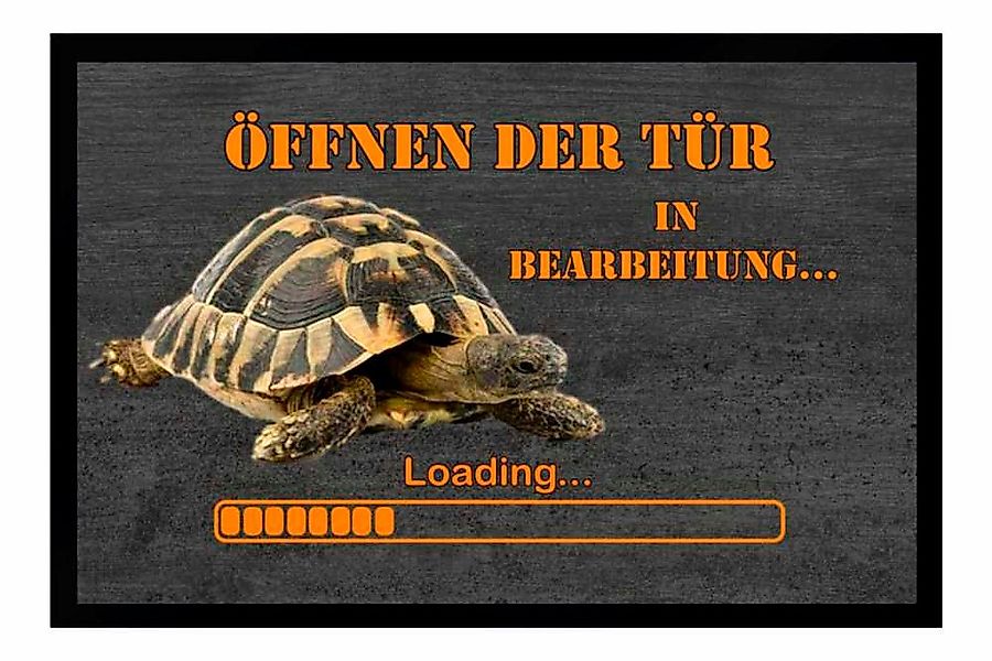 Ladreas Fußmatte Schmutzfangmatte Öffnen der Tür in Bearbeitung F247, 60x40 günstig online kaufen