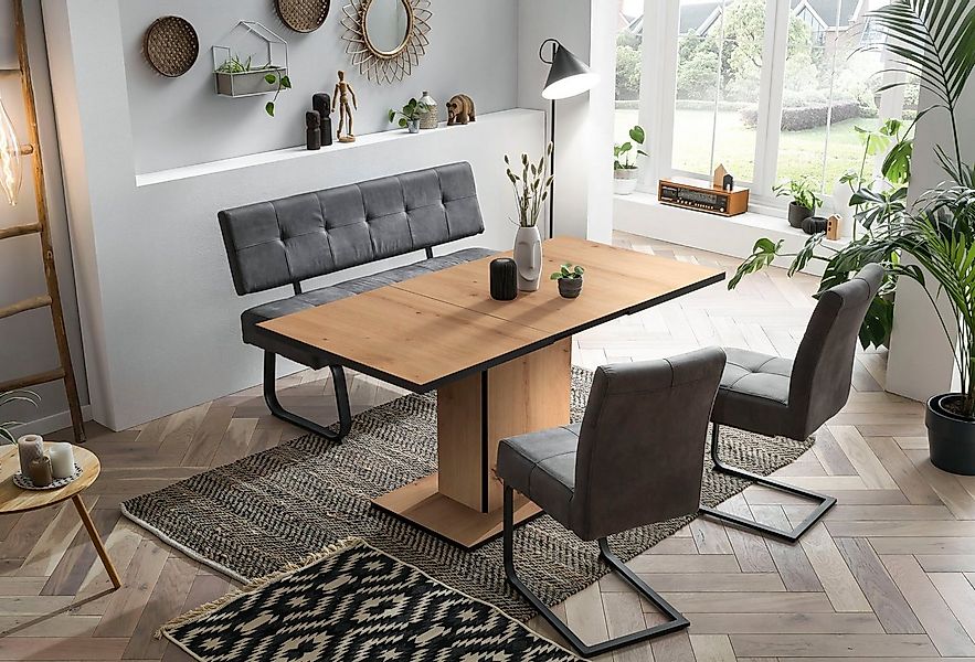 HELA Essgruppe Luise I G (Bank, Stühle, Tisch), (Set, 4-tlg), Komfortsitz m günstig online kaufen