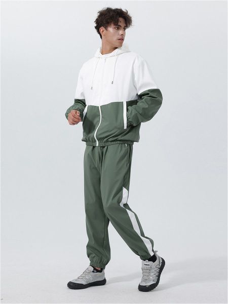 YOUTHUP Sportanzug, Herren Colorblock-Trainingsanzug für Frühling günstig online kaufen