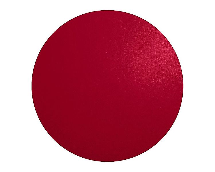 ASA Selection Tischset Rund Magnolie Country Leder-Optik Platzset günstig online kaufen