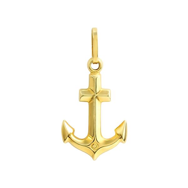 Vivance Kettenanhänger 333 Gelbgold Motiv Anker günstig online kaufen