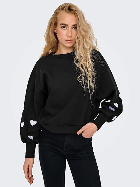 ONLY Sweatshirt ONLBECCA L/S O-NECK SWT günstig online kaufen