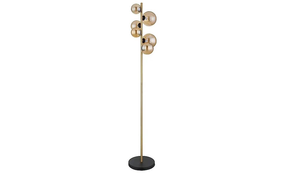 Globo Lighting Stehleuchte   ¦ schwarz ¦ Maße (cm): B: 28,5 H: 155 T: 26.5 günstig online kaufen