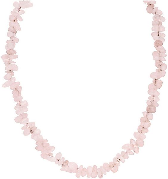 Purelei Perlenkette Schmuck Geschenk Rose Quarz, mit Rosenquarz günstig online kaufen