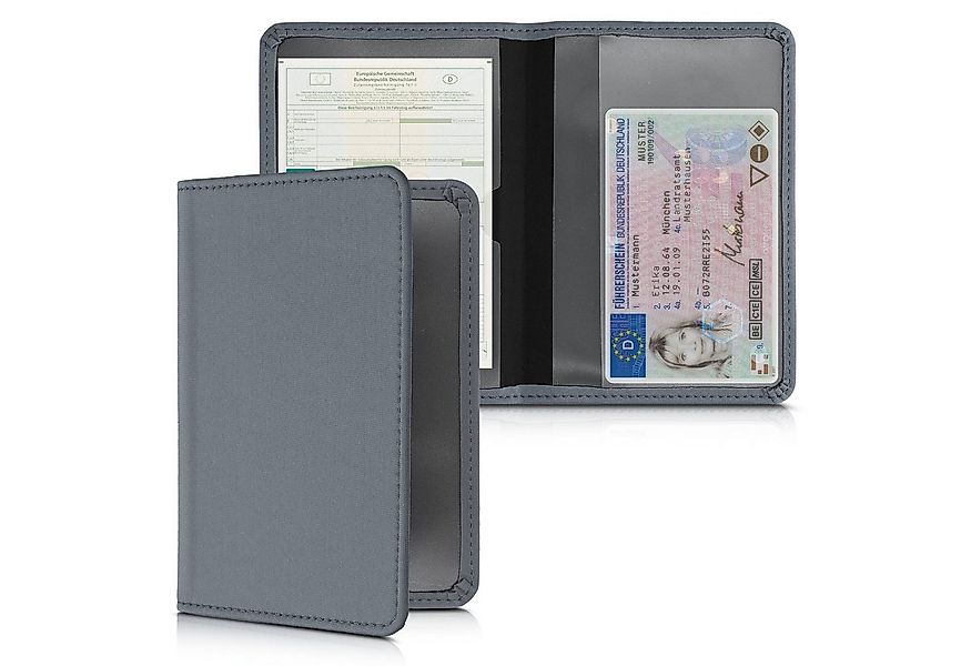 kwmobile Etui Fahrzeugschein Hülle mit Kartenfächern, Neopren Etui Tasche f günstig online kaufen