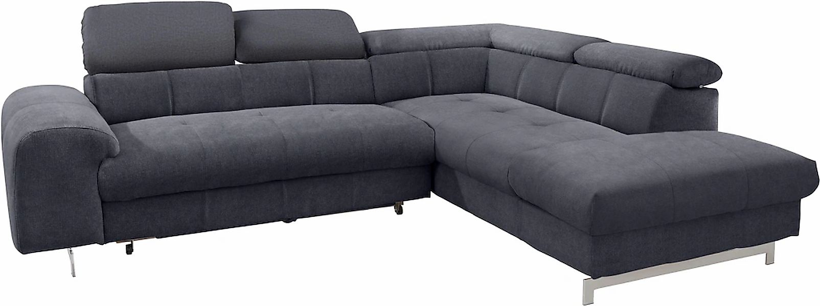 COTTA Ecksofa "Chef L-Form", mit Kopfteilverstellung, wahlweise mit Bettfun günstig online kaufen