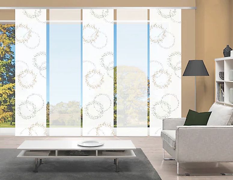 Vision S Schiebegardine »AINUR 5er SET« Paneelwagen 5 Stk. tlg. Schiebevorh günstig online kaufen