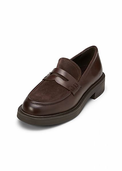 Marc OPolo Loafer "aus Leder-Mix: glatt und Velours" günstig online kaufen