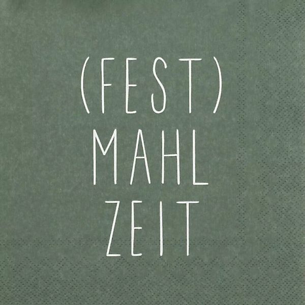 Serviette - Fest Mahlzeit 33x33 cm günstig online kaufen