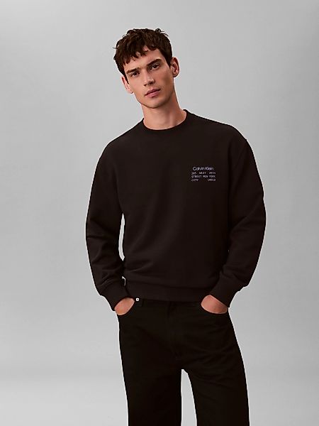 Calvin Klein Jeans Sweatshirt, Regular fit mit Rundhalsausschnitt günstig online kaufen