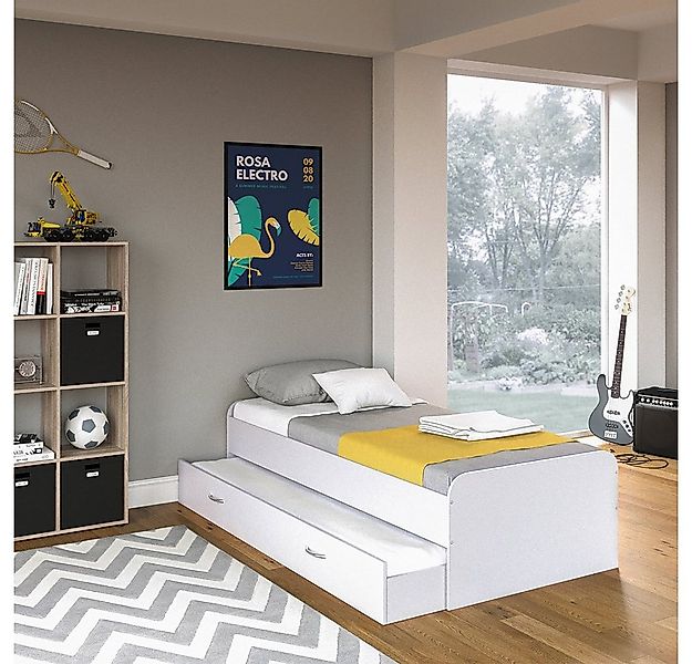 VitaliSpa® Kinderbett Enzo, Weiß, 90x200 cm günstig online kaufen