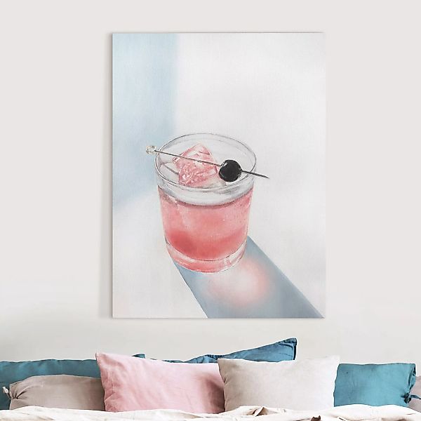 Leinwandbild Cherry Summer Cocktail günstig online kaufen