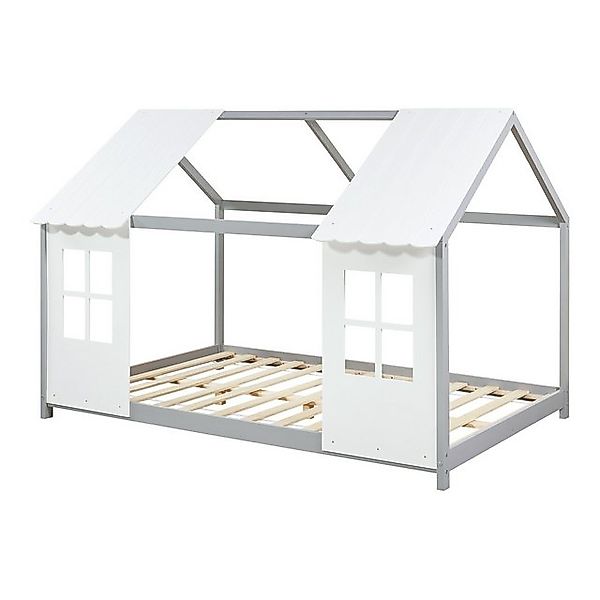 en.casa Kinderbett, »Tostedt« Halboffenes Design 140x200cm günstig online kaufen