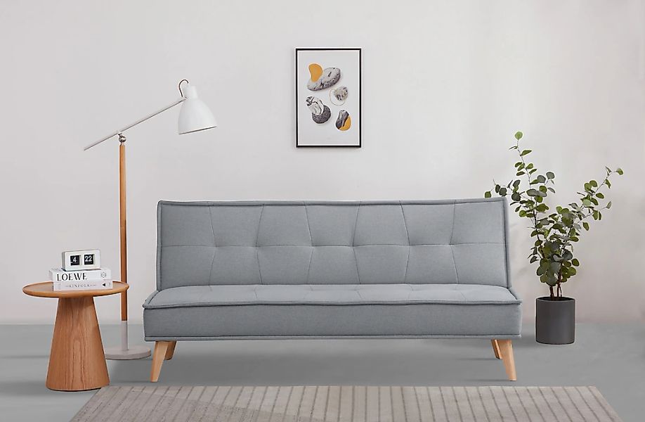 INOSIGN Schlafsofa "MENDOTA, 181 cm, 3-Sitzer mit Schlaffunktion," verstell günstig online kaufen
