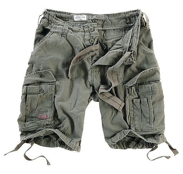 SURPLUS Cargoshorts AIRBORNE Vintage Cargoshort oliv Cargostyle günstig online kaufen