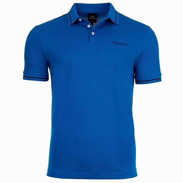 ARMANI EXCHANGE Poloshirt Herren Poloshirt - T-Shirt, einfarbig, Baumwolle günstig online kaufen