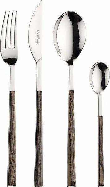 PINTINOX Besteck-Set »Sushi« mit Kunststoffgriff in Holz-Optik günstig online kaufen